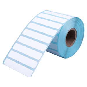 Papel adhesivo pegatinas térmicas personalizadas rollo de etiquetas térmicas directas 100x150 etiquetas de envío impresión rollo de etiquetas de código de barras