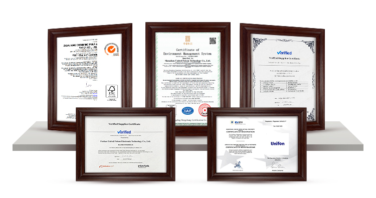 6 、 Certificaciones