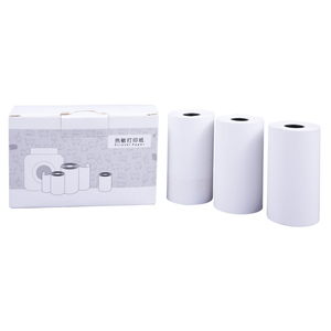 Rollos de papel térmico Pos para supermercado, precio al por mayor de fábrica, papel para caja registradora, 50mm, 57mm, 80mm